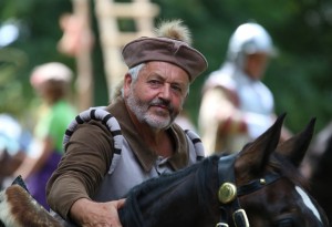 Reiter im Lagerleben