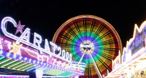 Langzeitbelichtung Riesenrad